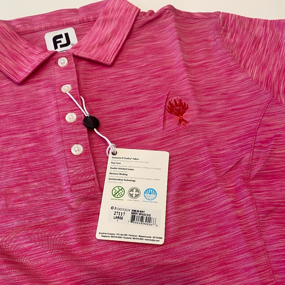 New Women’s FootJoy Golf Shirt - Picture 2 of 5